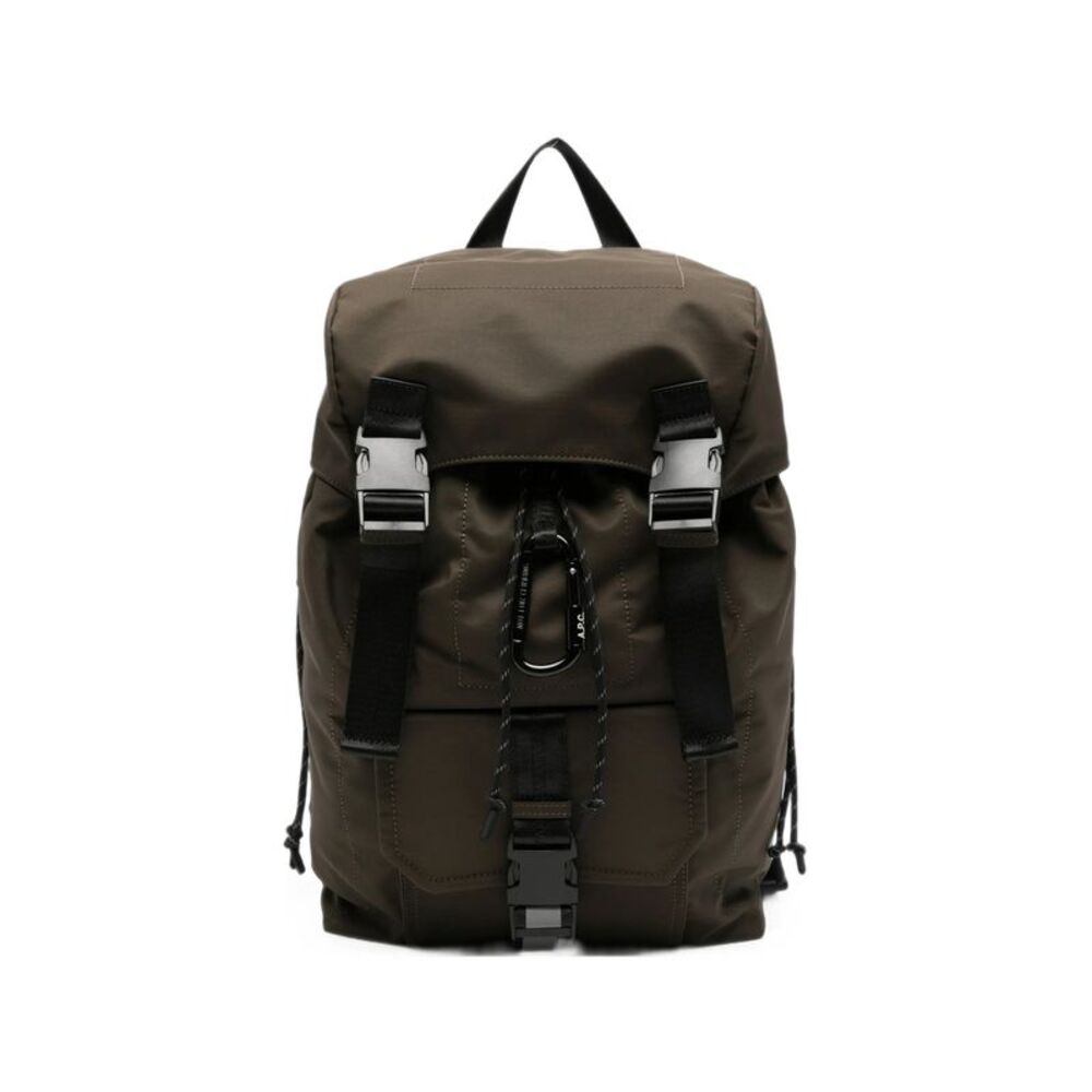 A.P.C. Green Backpacks Women